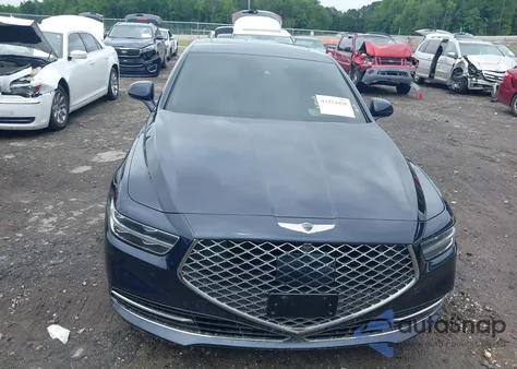 2021 Genesis G90 5.0 Ultimate Awd из США, поврежденный, VIN KMTF54PH2MU086510